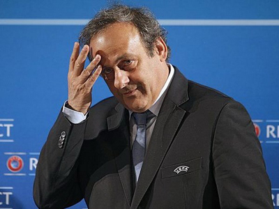 Chủ tịch UEFA Michel Platini.